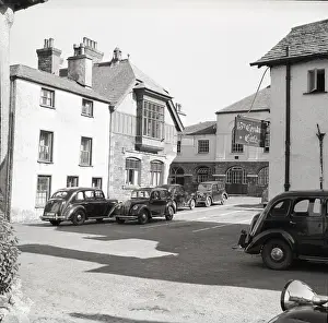 British Road Transport History Prints: Hawkshead, Lake District, c1955. Creator: Arthur Charles Kirby Ware