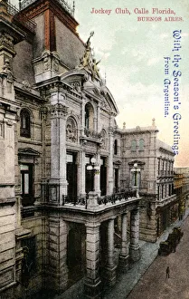Headquarters of the Jockey Club, Calle Florida, Buenos Aires, Argentina, early 20th century Headquarters of the Jockey Club, Calle Florida, Buenos Aires, Argentina, early 20th century