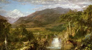 Heart of the Andes, 1859. Creator: Frederic Edwin Church Heart of the Andes, 1859. Creator: Frederic Edwin Church