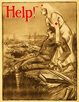 WWI Posters Prints: Help!, 1914-1918