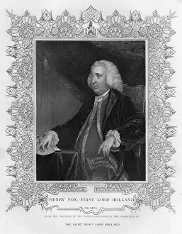 Images Dated 21st August 2007: Henry Fox (1705-1774), 1st Baron Holland of Foxley, English statesman, 19th century