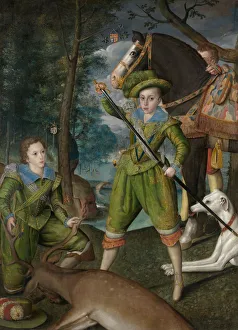 Henry Frederick (1594-1612), Prince of Wales, with Sir John Harington (1592-1614) Henry Frederick (1594-1612), Prince of Wales, with Sir John Harington (1592-1614)