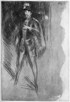 Henry Irving (1838-1905) as Philip of Spain, 19th century (1904).Artist: James Abbott McNeill Whistler Henry Irving (1838-1905) as Philip of Spain, 19th century (1904).Artist: James Abbott McNeill Whistler