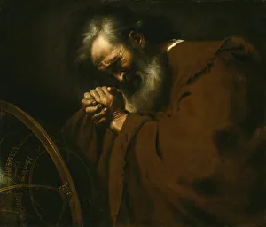 Heraclitus, the Weeping Philosopher Print, c. 1630