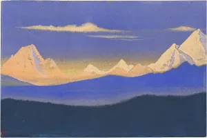 The Himalayas Print, State Oriental Art Museum, Moscow