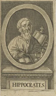 Graphic Arts Private Collection Prints: Hippocrates. Creator: Anonymous