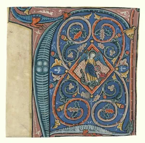 1260-1270 Cistercian Antiphonal Print