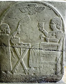 Pergamon Museum Berlin Prints: Hittite relief