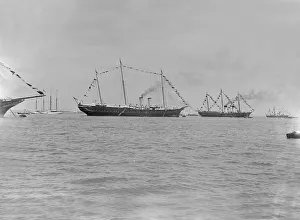 HMY Victoria and Albert and the Russian Imperial Yacht Standart at Cowes, 1909 HMY Victoria and Albert and the Russian Imperial Yacht Standart at Cowes, 1909
