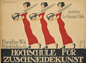 Hochschule für Zuschneidekunst (College for Cutting Art), 1911 Hochschule für Zuschneidekunst (College for Cutting Art), 1911