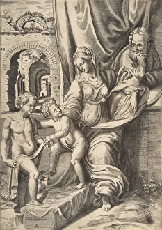 The Holy Family and the infant John the Baptist, 1531-76. 1531-76 The Holy Family and the infant John the Baptist, 1531-76. 1531-76