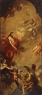 Fine Art Oil Canvas Prints: The Holy Trinity, 1740