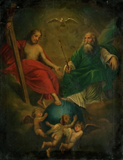 Holy Trinity Painting Prints: The Holy Trinity, 1801. Creator: Unknown