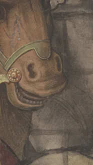 Horses head, 1500-1550. Creator: School of Raphael Horses head, 1500-1550. Creator: School of Raphael