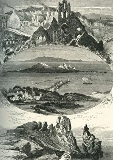 Cassell Petter Galpin Engravings Prints: Howth, c1870