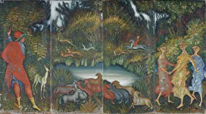 Oil On Canvas Artwork Russia Prints: The Hunt
