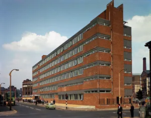 Huntsman House, headquarters of Tetleys brewers, Leeds, West Yorkshire, 1968. Artist Huntsman House, headquarters of Tetleys brewers, Leeds, West Yorkshire, 1968. Artist
