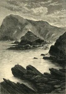 Ilfracombe Harbour Print, 1898
