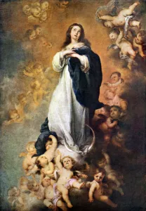 Bartolome Esteban Murillo Paintings Prints: Immaculate Conception of the Escorial, c1678 (1926). Artist: Bartolome Esteban Murillo