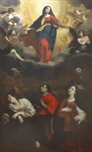 Immaculate Conception Painting Prints: The Immaculate Conception of the Virgin. Creator: Mercati, Giovanni Battista (1591-1645)
