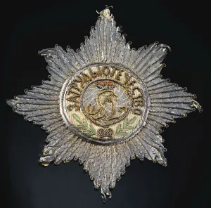 The Imperial Order of St. Alexander Nevsky. Artist: Orders, decorations and medals The Imperial Order of St. Alexander Nevsky. Artist: Orders, decorations and medals