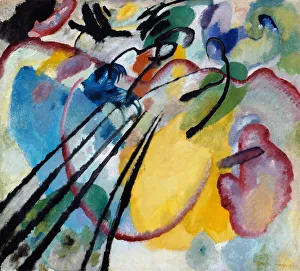 Abstract Expressionism Artists Prints: Improvisation 26 (Rowing), 1912. Creator: Kandinsky, Wassily Vasilyevich (1866-1944)