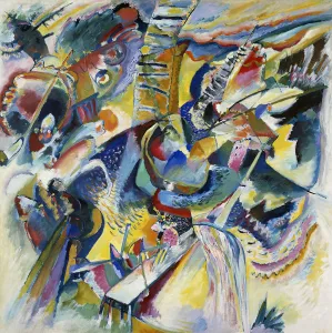 Abstract Art Kandinsky Prints: Improvisation Klamm, 1914. Creator: Kandinsky, Wassily Vasilyevich (1866-1944)