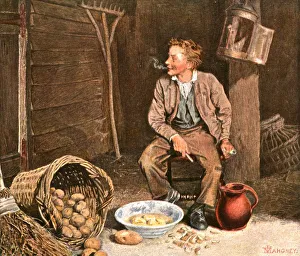 Nineteenth Century Watercolour Art Prints: Every Inch a Man, (c1900). Creator: Unknown