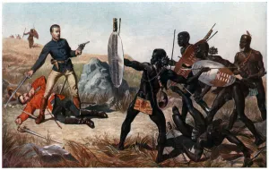 Incident at the Battle of Isandlwana, Anglo-Zulu War, 22 January 1879 Incident at the Battle of Isandlwana, Anglo-Zulu War, 22 January 1879