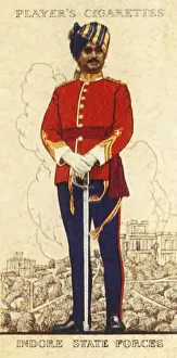 British Imperialism In India Prints: Indore State Forces, 1936. Creator: Unknown