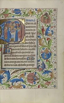 Initial D: The Presentation in the Temple Print, 1450-1455