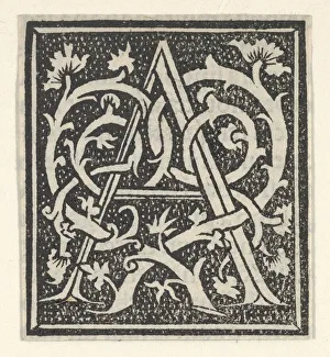 Anon Initial A Print, 1520