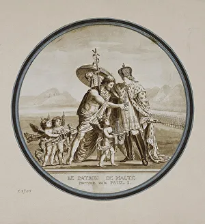 Initiation of Paul I into a Grand Master of the Maltese Order Initiation of Paul I into a Grand Master of the Maltese Order