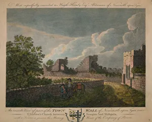 Newcastle upon Tyne Town Wall Print, c1760-90
