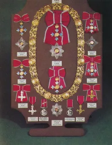 Insignia of the Order of the British Empire, 1953 Insignia of the Order of the British Empire, 1953