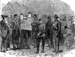 Tower Of London History Prints: Installation of the new Constable of the Tower, 1871. Creator: Unknown