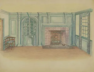 Interior, c. 1936 Print