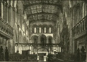 Interior of the Choir, 1898. Creator: Unknown Interior of the Choir, 1898. Creator: Unknown
