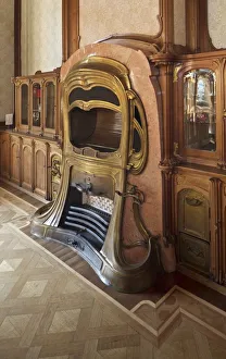 Victor Horta Print: Interior-Hotel van Eetvelds, 1895