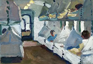 Naval Ambulance Train Interior Print, 1918