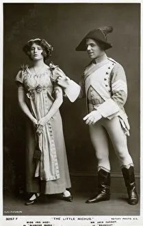 Vintage Theatre Performance Prints: Iris Hoey and Jack Cannot, British actors, c1908. Artist: Rotary Photo