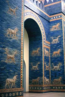 Babylonian Architecture Prints: Ishtar Gate, Babylon