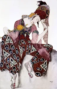 Iskander, costume design for the ballet La Peri (music by Paul Dukas), c1913 Iskander, costume design for the ballet La Peri (music by Paul Dukas), c1913