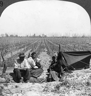 An Italian settler and his family, Mendoza, Argentina, 1900s An Italian settler and his family, Mendoza, Argentina, 1900s