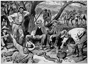 Jack Hindon and his train wreckers, 2nd Boer War, c1900 Jack Hindon and his train wreckers, 2nd Boer War, c1900