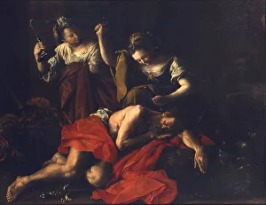 Oil On Canvas Bible Scenes Prints: Jael and Sisera