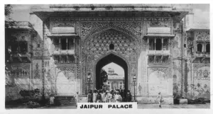 Indian Empire Architecture Prints: Jaipur Palace, India, c1925