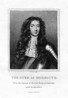 James, Duke of Monmouth, (1806). Artist: E Scriven James, Duke of Monmouth, (1806). Artist: E Scriven