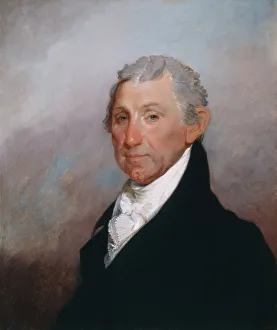Gilbert Stuart Artist Prints: James Monroe, c. 1817. Creator: Gilbert Stuart