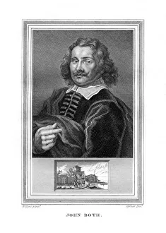 Jan Dirksz Both, Dutch Baroque era painter, (1825).Artist: John Corner Jan Dirksz Both, Dutch Baroque era painter, (1825).Artist: John Corner